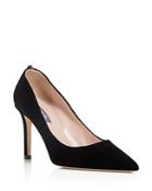 Sjp By Sarah Jessica Parker Fawn Velvet Pointed Toe High Heel Pumps - 100% Exclusive