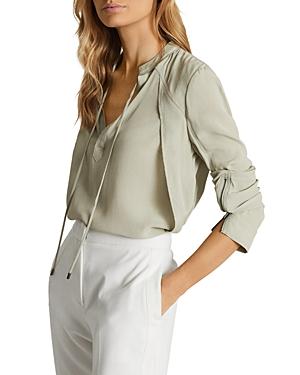 Reiss Frances Zip Cuff Blouse
