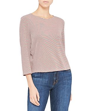 Theory Lowell Square Striped Tee