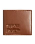 Ted Baker Groote Leather Bifold Wallet With Coin Pocket