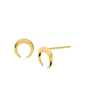 Gorjana Cayne Crescent Stud Earrings