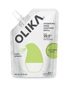 Olika Hydrating Hand Sanitizer Refill, Cucumber Basil 3 Oz.