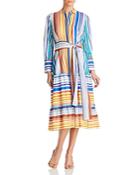 Kobi Halperin Constance Striped Shirt Dress