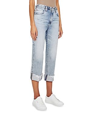 Ag Ex Boyfriend High Rise Ankle Straight Leg Jeans In California