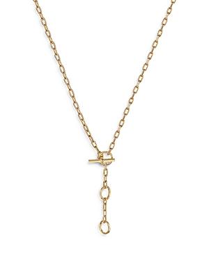 David Yurman 18k Yellow Gold Dy Madison Three Ring Chain Necklace, 20