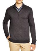 Glenshiel Birdseye Quarter Zip Sweater