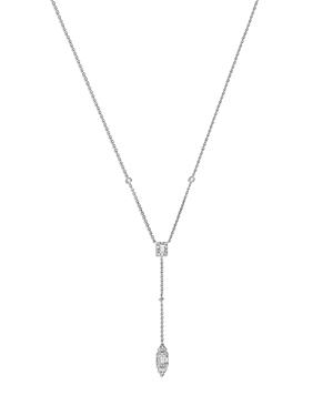 Bloomingdale's Diamond Y Necklace In 14k White Gold, 0.45 Ct. T.w. - 100% Exclusive