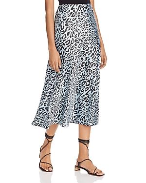 Rebecca Minkoff Davis Leopard-print Midi Skirt