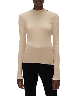 Helmut Lang Ring Ribbed Knit Top