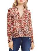 Bcbgeneration Printed Crossover Top