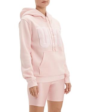 Ugg Rey Fuzzy Logo Hoodie