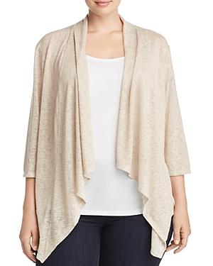Status By Chenault Plus Open Waterfall Cardigan