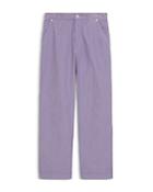 Kenzo Cotton Mixed Media Straight Fit Carpenter Pants