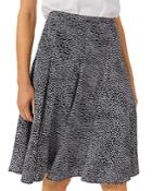 Hobbs London Inez Dotted Swing Skirt