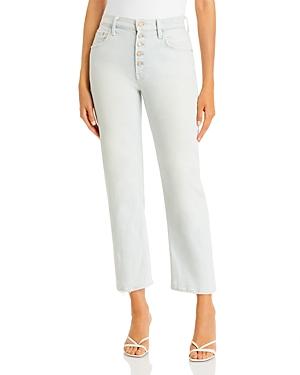 Mother The Pixie Tomcat Ankle Jeans In Pina Colada