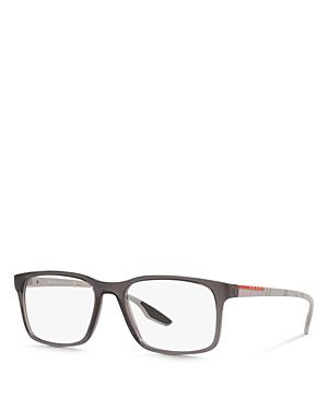 Prada Men's Pillow Clear Glasses, 54mm