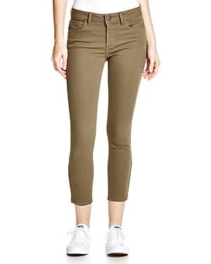 Dl1961 Florence Cropped Skinny Jeans In Fennel
