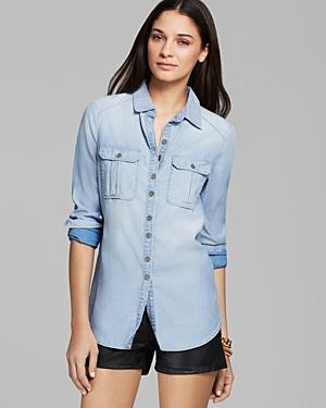 Paige Denim Shirt - Aria Denim