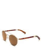 Toms Jarrett Aviator Sunglasses, 51mm