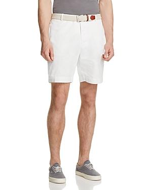 Tailorbyrd Garment Washed Twill Shorts