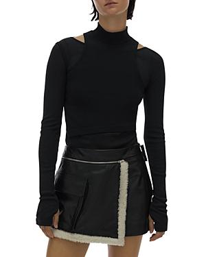 Helmut Lang Base Ribbed Overlay Top