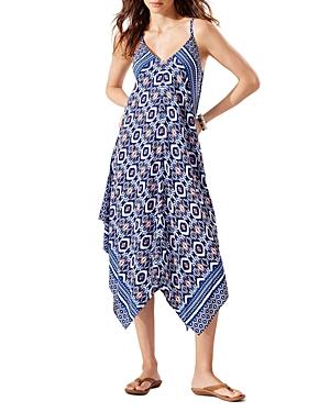 Tommy Bahama Ikat Asymmetric Swim Cover-up Dress