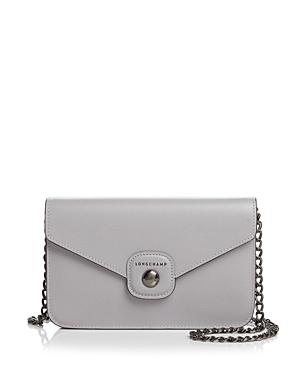 Longchamp Le Pliage Heritage Small Leather Convertible Crossbody