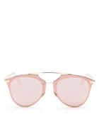 Dior Reflected Prism Mirrored Sunglasses, 63mm
