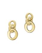 Roberto Coin 18k Yellow Gold Chic & Shine Circle Earrings