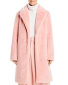 Alice + Olivia Foster Oversized Faux Fur Coat