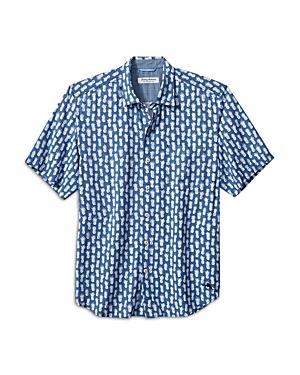 Tommy Bahama Veracruz Cay Pineapple Remix Printed Camp Shirt