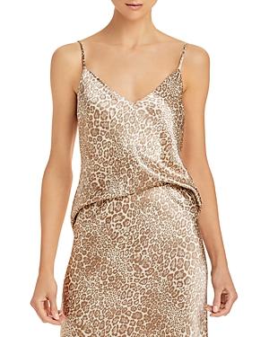 Rails Paola Animal Print Satin Camisole