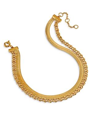 Nadri Lynx Double-row Chain Bracelet