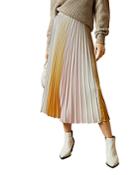 Ted Baker Noviia Pleated Ombre Skirt