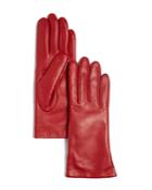 Bloomingdale's Short Cashmere Lined Leather Gloves - 100% Exclusive