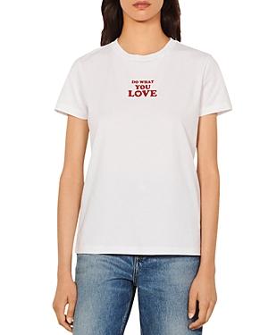 Sandro Do What You Love Tee