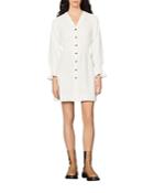 Sandro Lylie Button Front Dress
