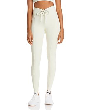 Year Of Ours Ribbed Lace-up Football Leggings