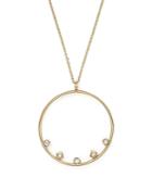Zoe Chicco 14k Yellow Gold Diamond Large Circle Pendant Necklace, 18 - 100% Exclusive