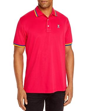 Psycho Bunny Formby Sports Tipped Logo Classic Fit Polo Shirt