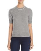 Kate Spade New York Faux-pearl Embellished Sweater