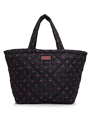 Marc By Marc Jacobs Crosby Quilt Nylon Cherry Print Weekender