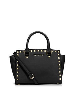 Michael Michael Kors Satchel - Selma Stud Medium