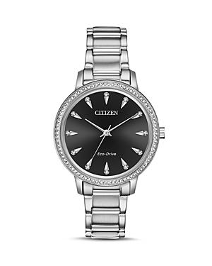 Citizen Silhouette Eco-drive Crystal Watch, 36mm