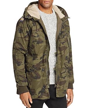 Superdry Heavy Weather Camouflage Hooded Parka