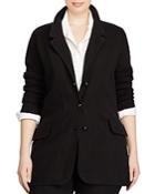 Lauren Ralph Lauren Plus Knit Sweater Blazer