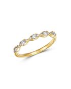Bloomingdale's Diamond Stacking Ring In 14k Yellow Gold, 0.33 Ct. T.w. - 100% Exclusive
