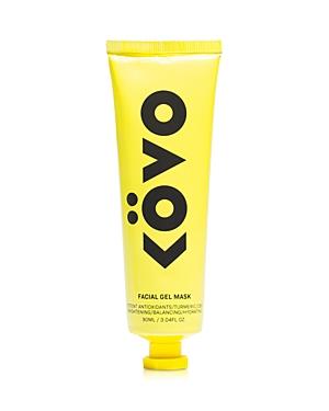 Kovo Turmeric + Cbd Brightening & Detoxifying Gel Mask 3 Oz.