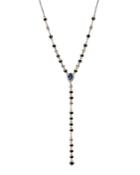 Bloomingdale's Blue Sapphire & Diamond Lariat Necklace In 14k Yellow Gold, 18 - 100% Exclusive