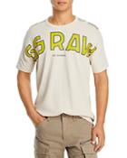 G-star Raw Logo Front Camo Back Tee